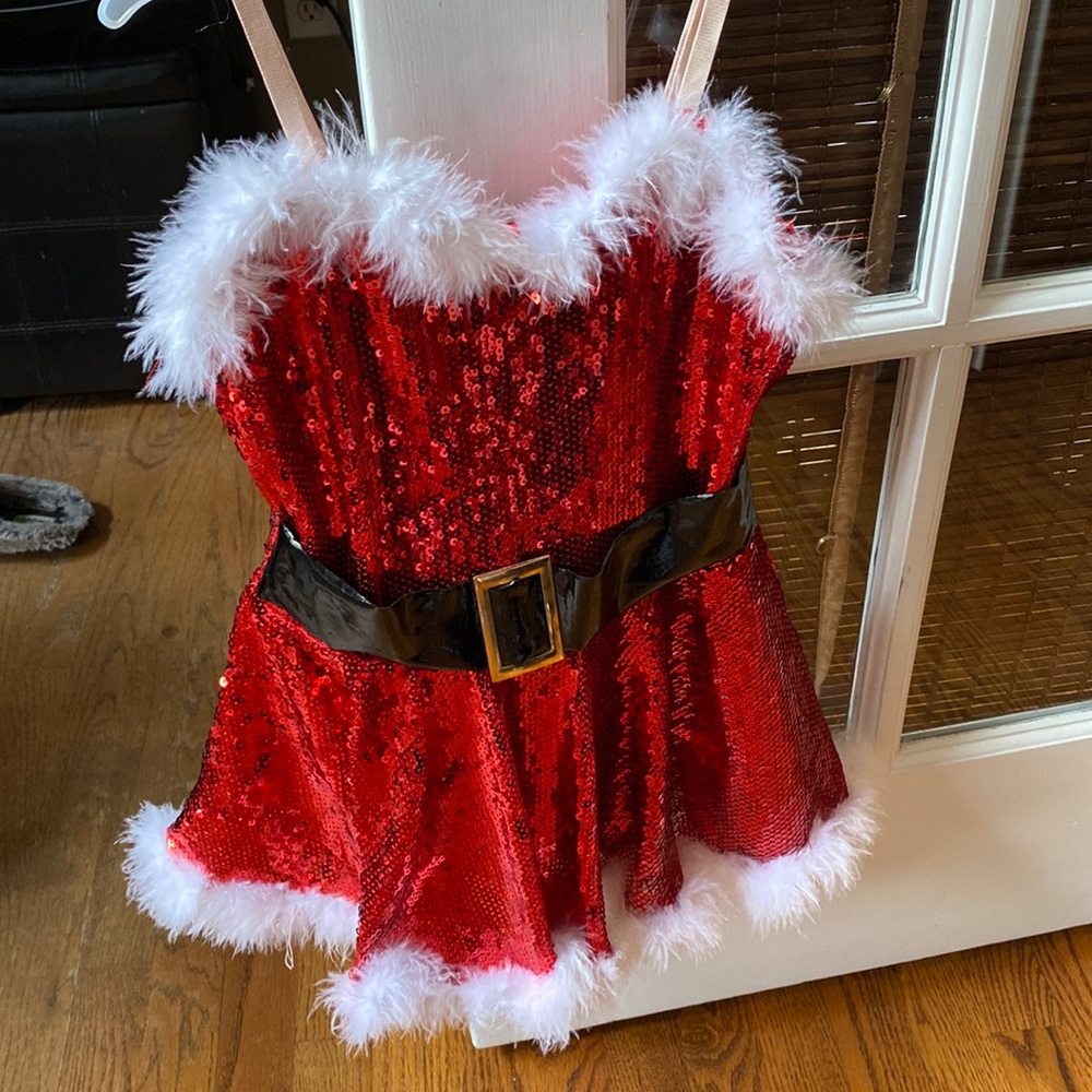 Christmas dance/ice skating dress